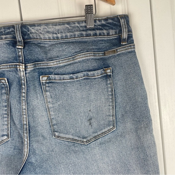 KanCan Exclusively for Maurices Jeans Women’s 18 Blue Ripped Distressed Grunge - Picture 8 of 13